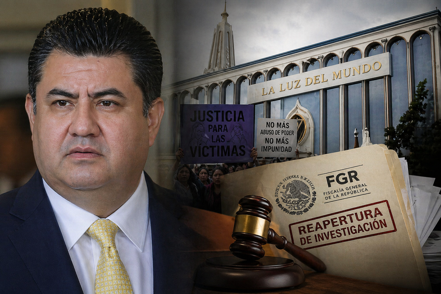 Reabren en México caso contra La Luz del Mundo y su líder Naasón Joaquín